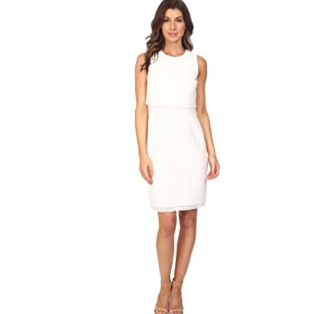 Calvin Klein sleeveless window dress
